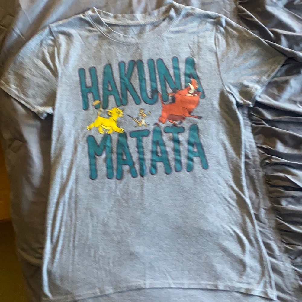Cute Hakuma Matata tee shirt from Disneyland
